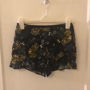 Free People floral shorts